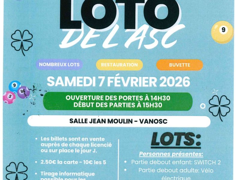 Super loto de l'ASC