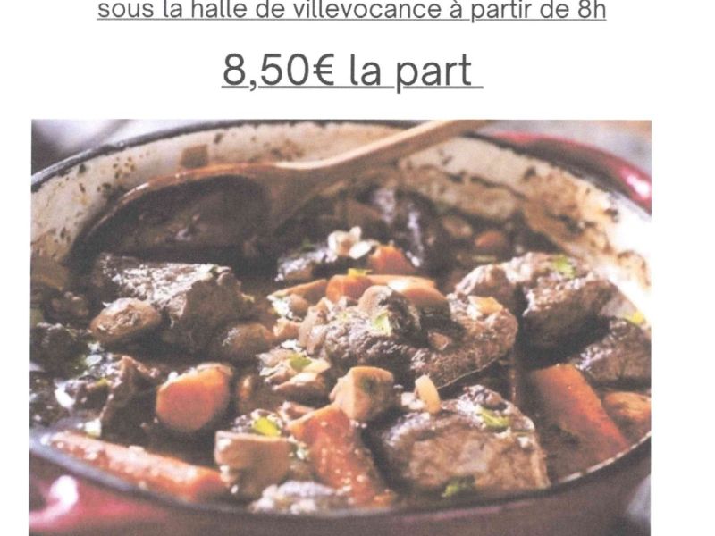 Mâtiné Boeuf bourguignon pates