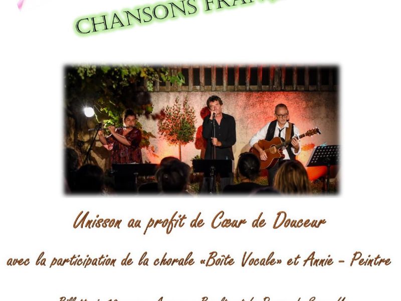 concert de chansons françaises