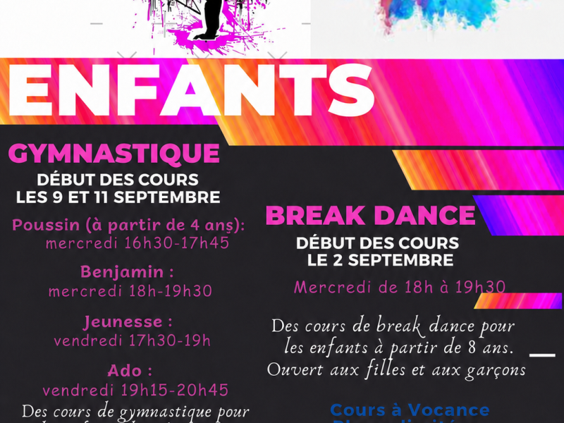 Gymnastique et Break Dance