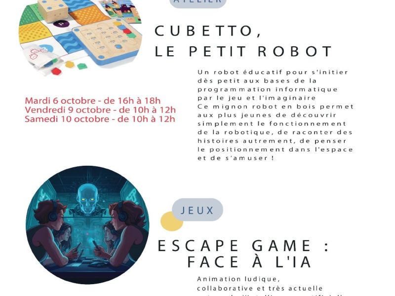 Fête de la science à la Bibliothèque de Villevocance